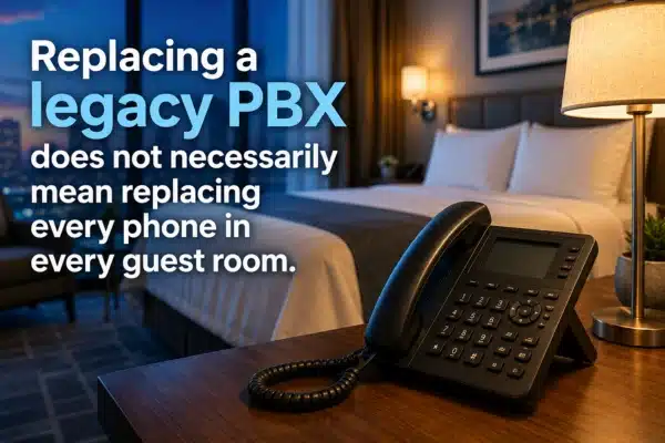 Hotel Phone System Replacement - Legacy PBX